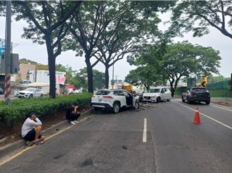 正中午就酒駕肇事　猶如「碰碰車」連續撞釀3人傷