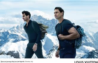 費爸、納達爾攜手登山 共赴遠大前程