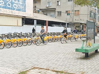 台南區區有YouBike 拚年底達標
