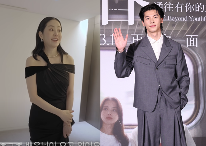 高贤廷同框许光汉。（图／翻摄高贤廷YouTube、中时资料照）