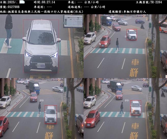 科技執法奏效，桃警6月再多20處科技執法。(警方提供／蔡依珍桃園傳真)