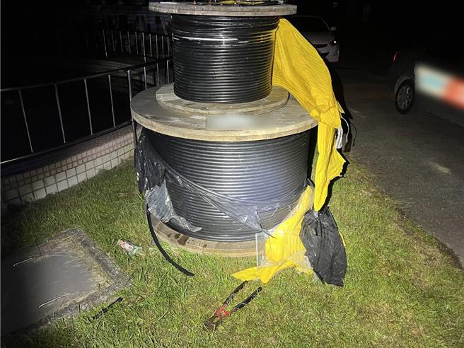 台电峨眉变电所在520新政府上任之际遭窃嫌入侵。（图／台电提供）