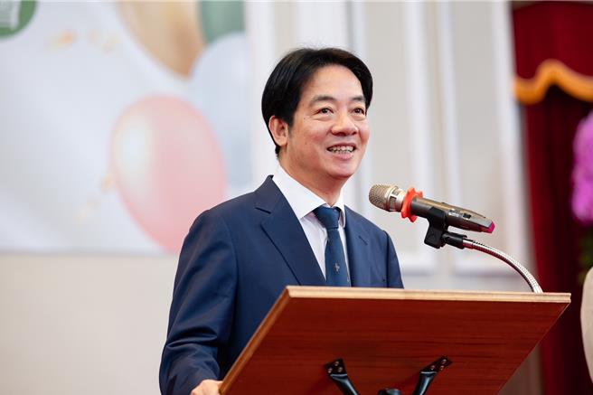 賴清德(資料照片，總統府提供)