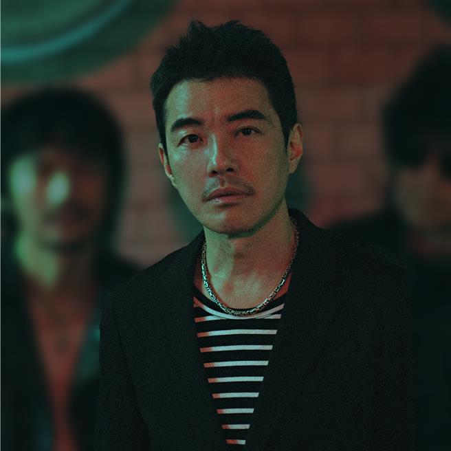 四分卫主唱陈如山担任2024桃园铁玫瑰热音赏评审。（新视纪整合行销提供）