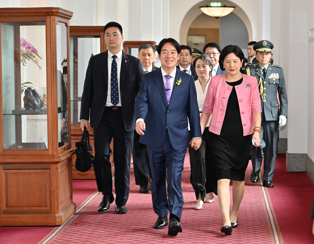 賴清德就職西服由他操刀領帶、胸針藏本土意象- 觸潮流