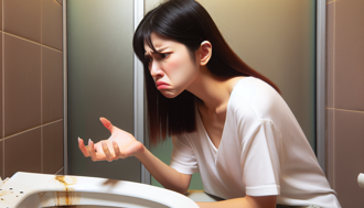 男友尿尿不掀盖还谯脏话 女：很情勒吗？网暴动：放生吧