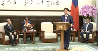 接见日台交流协会理事长　赖清德：共同实现「自由开放的印度太平洋」愿景