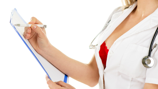 网讽女业务靠「事业线」拚业绩挨告 ，法官认为，仅联想丰满并无贬抑。(图：shutterstock / 达志）