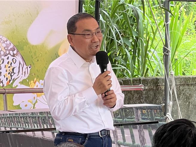 立院今將討論財劃法，侯友宜盼分配能合理。（王揚傑攝）