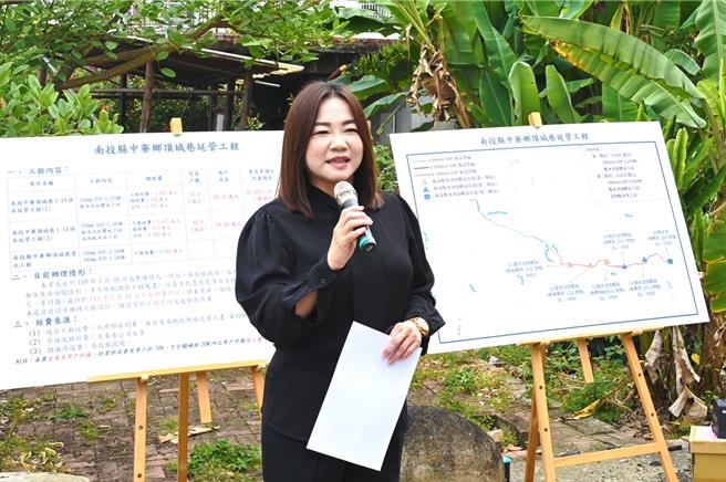 南投山區住戶無自來水，立委馬文君2019年起多次會勘爭取，近期獲水利署及自來水公司補助，預定3個月內發包自來水延管工程。（馬文君提供／楊靜茹南投傳真）