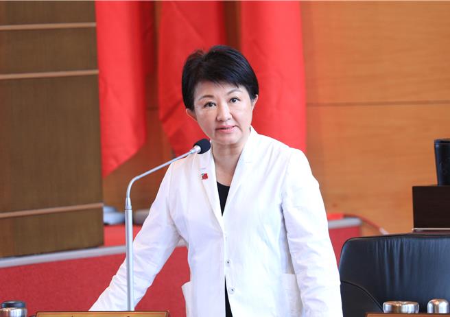 朝野立委5月17日在立法院爆发激烈衝突，卢秀燕表示，自己严守市府立场，对于其他机关没有评论。（陈淑娥摄）