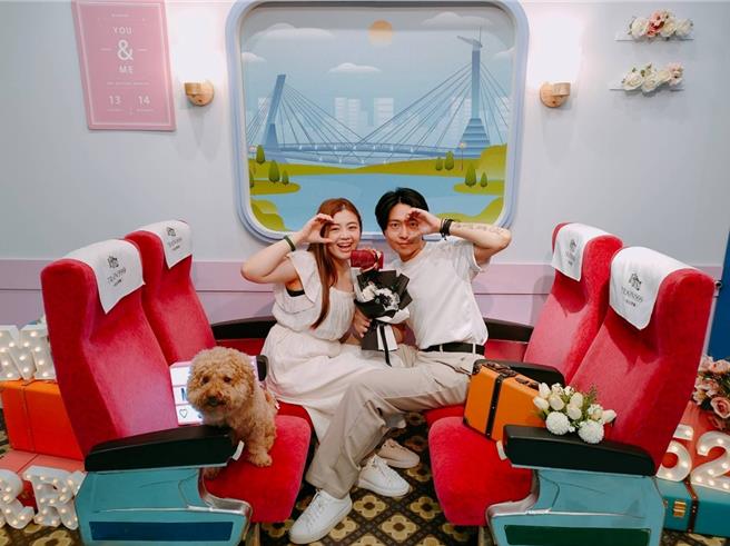 「520」桃园市有409对新人登记结婚，结婚对数是去年的2倍。(民政局提供／蔡依珍桃园传真) 