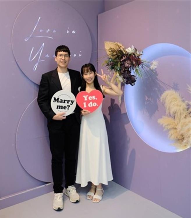 「520」桃园市有409对新人登记结婚，结婚对数是去年的2倍。(民政局提供／蔡依珍桃园传真) 