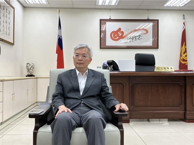 新任警政署署长张荣兴。（李文正摄）