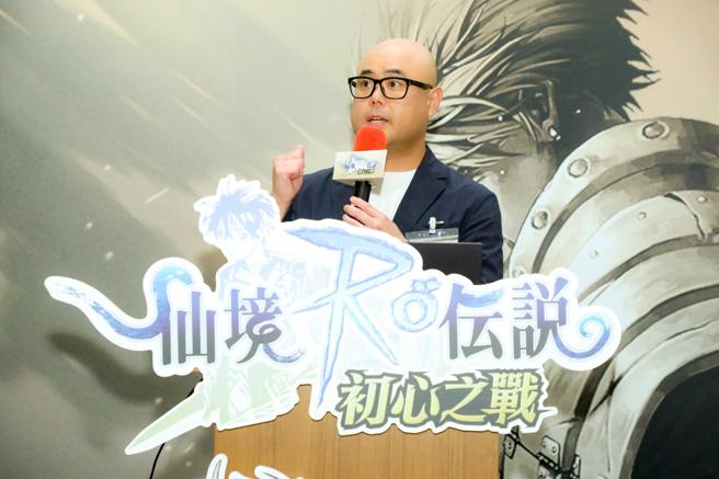 President of Gravity Game Vision 的 Jin Kim 表示，製作一款能貫穿RO過去、現在以及未來的手遊，是Gravity Game Vision的使命，同時也是《RO仙境傳說：初心之戰》的宗旨。（格雷維蒂互動提供／古明弘台北傳真）