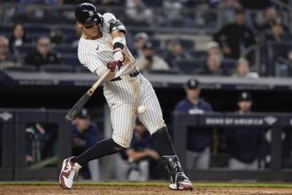 MLB》贾吉第10度获选单周最佳球员 洋基牛棚自爆中断7连胜