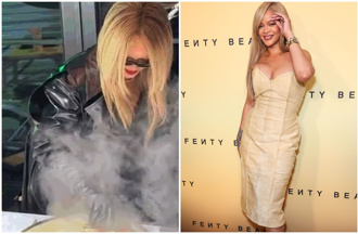 蕾哈娜現身上海擺攤賣煎餅果子？影片曝光網暴動：本尊無誤