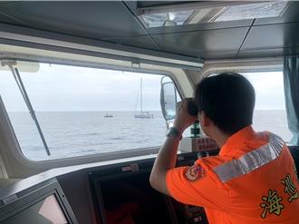 馬來西亞籍遊艇失去動力失聯　海巡協助搜尋獲救平安