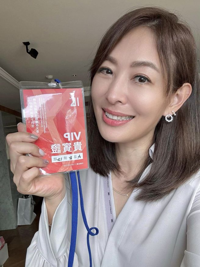 贾永婕爱台湾。（图／FB@贾永婕的跑跳人生）