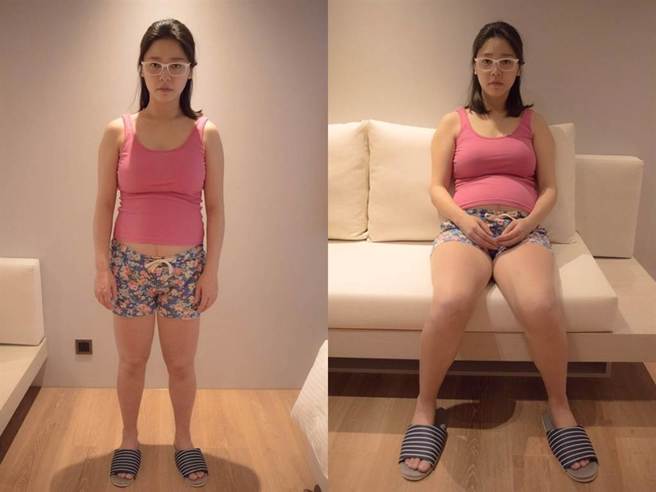 白家绮曾因为怀孕而胖到73公斤。（图／白家绮脸书）