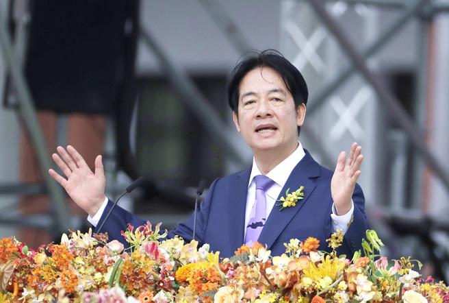 美国《华尔街日报》（The Wall Street Journal）评论，赖清德总统20日的就职演说几乎没有新内容，展现出可预测性，学者也认为，指出从美国的角度来看，赖的谈话令人松口气。（图／美联社）