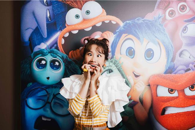 Lulu為《腦筋急轉彎2》的新角色阿焦配音，坦承自己愛焦慮的部份跟他很像。（圖／迪士尼提供）