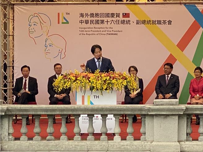 赖清德总统。（侨委会提供）