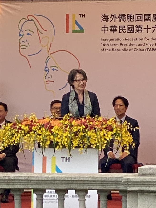 副总统萧美琴。（侨委会提供）