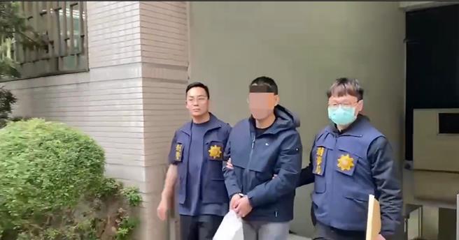 警方逮捕運毒的莊姓嫌犯。（警方提供）