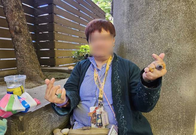 蔣女曾在流浪街頭，自爆遭男街友性騷過程。(游定剛拍攝)