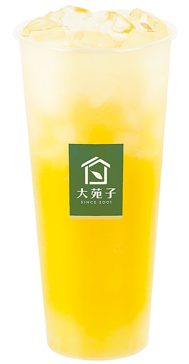 大苑子「凤梨冰茶」选自屏东高树的金钻凤梨。（大苑子提供）