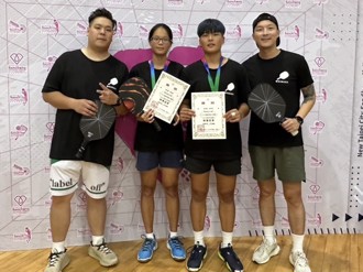 新北市三運盃匹克球賽 KASACA助郭家姊妹奪冠