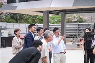 3個月3度旋風式訪台 隈研吾現勘中維大廈