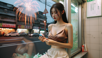 榜一大哥送煙花？店外砰一聲「火花四散」 檳榔西施嚇壞狂尖叫 