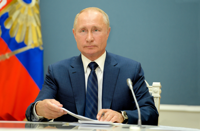 俄羅斯國防部下令在烏克蘭周邊進行核武演習。（示意圖：shutterstock／達志）
