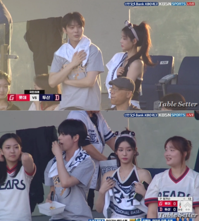 不過論壇上網友的焦點都放在男方的高顏值上。（圖／翻攝自theqoo）