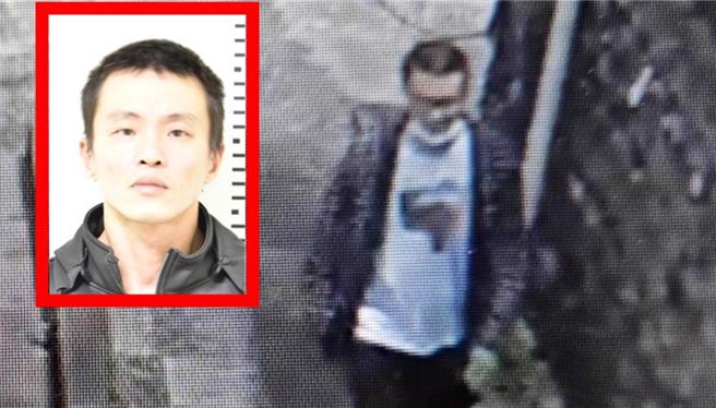 簡姓男子去年1月於台北市萬華區犯下殺人未遂案，受監護期間，19日從基隆市某醫院脫逃，流竄雙北地區。（基隆市警察局提供）