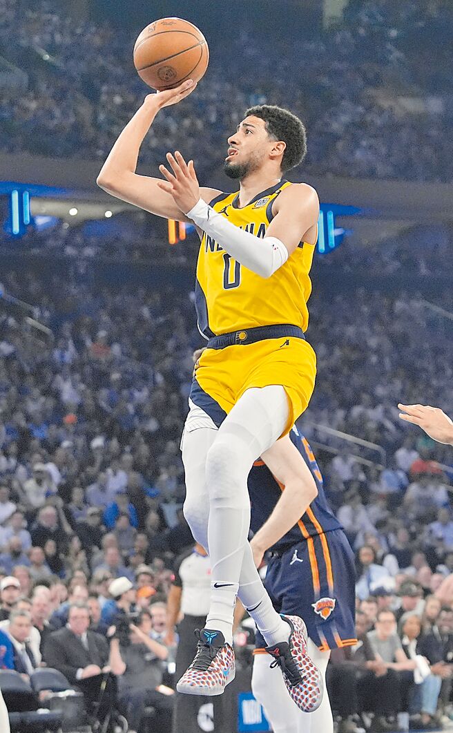 溜馬哈利伯頓。（美聯社）