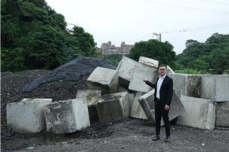 汐止社宅預定地遭到廢棄物　立委要求國防部30天出改善計畫