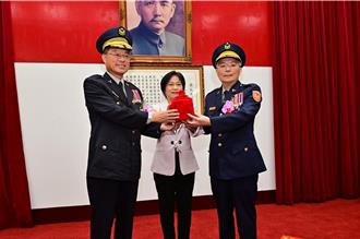 張榮興接任警政署長 劉世芳期許精進打詐策略