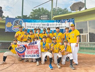 屏東 大平少棒進軍貝比魯斯 缺500萬經費