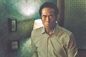 莊凱勛扮無臉男「聽得出」嚇到人