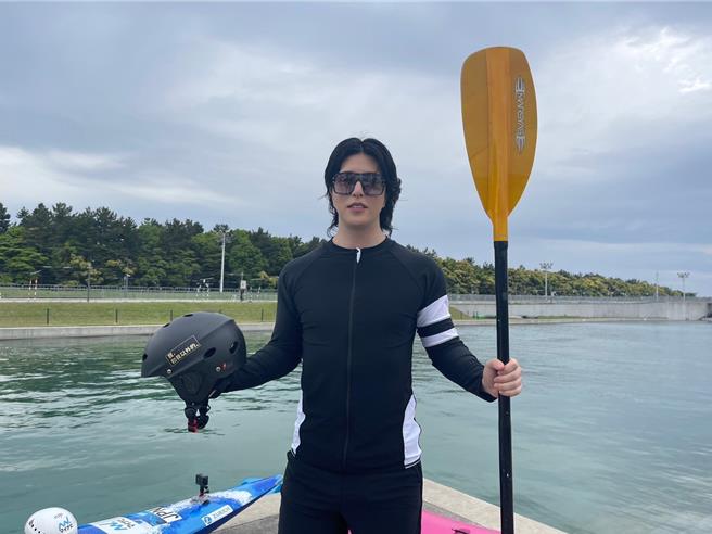 罗兰首度录制台湾实境节目。（三立提供）