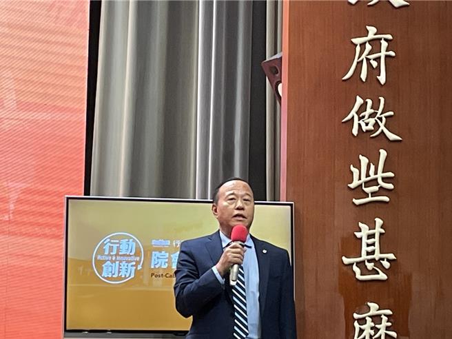 中共今（23）日宣布在台湾周边展开「联合利剑」演习，国防部军政副部长柏鸿辉强调，此次军演所有讯息都在国防部情监侦范围内掌控。（蔡雯如摄）