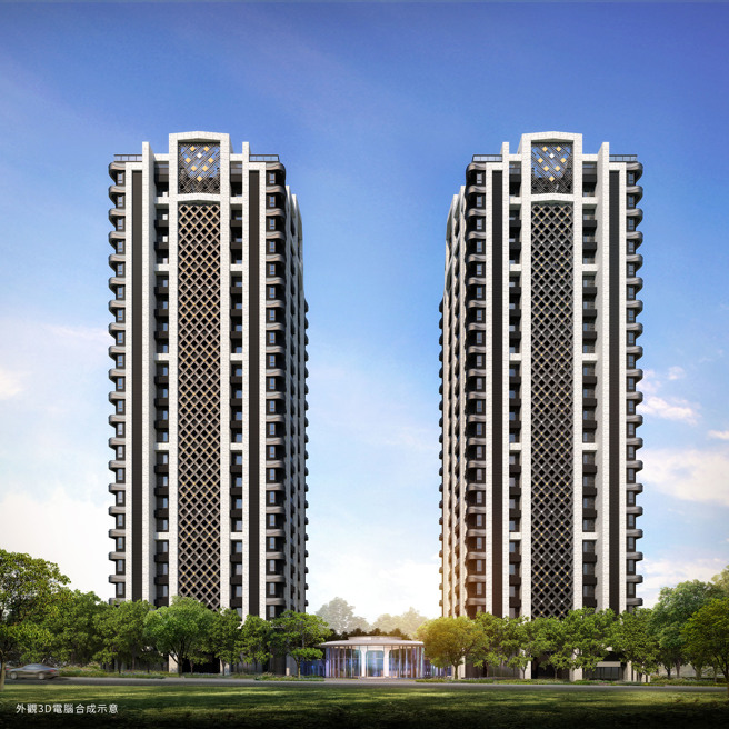 新润「士科大院.」入主北市新湾区水岸生活，完整街廓1929坪基地亲水地标，限量早鸟方案，三房含车订签88万起。(图/业者提供)