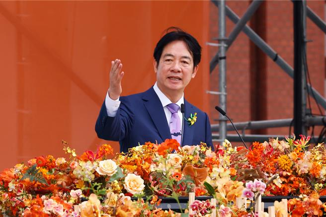 台灣已經過了可以和大陸談判的最佳時機，民進黨政府蹉跎了馬前總統為其留下的兩岸資產。圖為總統賴清德在就職演說上，強調中華民國與中華人民共和國互不隸屬。（資料照／陳信翰攝）