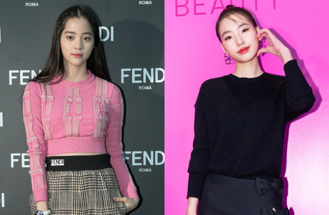 欧阳娜娜（左）与小S爱女许曦文Elly（右）。（图／中时资料照）