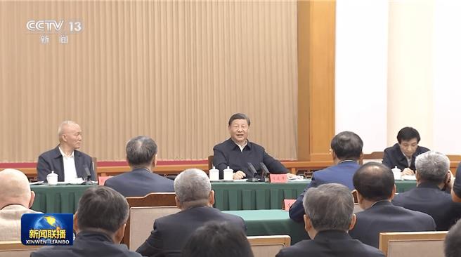 習近平在魯召開企業專家座談緊扣中國式現代化全面深化改革。（大陸央視）