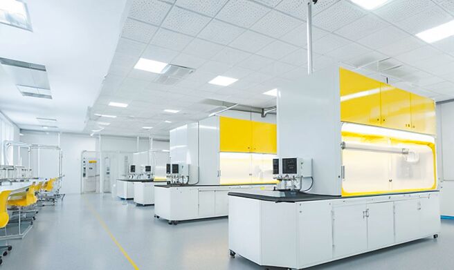 强化食安检验效能，新北市卫生局将斥资1亿元打造国家级实验室「重阳实验室」，预计2026年完工。图为模拟图。（新北市卫生局提供／陈慰慈新北传真）