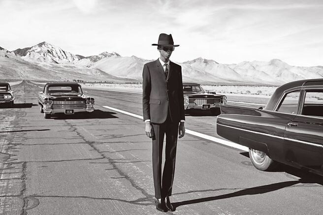 2024冬季Celine男裝，帶來別以過往的優雅與古典外貌。（Celine提供）